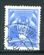 ROUMANIE- P.A Y&T N°21- Oblitéré - Used Stamps