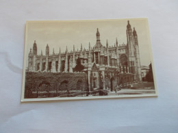 THE CHAPEL KING'S COLLEGE   CAMBRIDGE ( ENGLAND ANGLETERRE ) VUE GENERALE - Cambridge