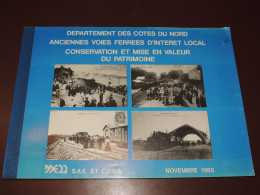Côtes-du-Nord - Anciennes Voies Ferrées D'intérêt Local Conservation... 1985 - Bretagne
