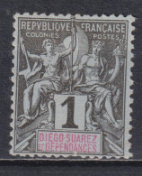 Timbre Neuf* De Diego Suarez  De 1892 N°25 MNG - Neufs