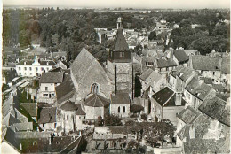 Delcampe - 28 EPERNON - En Avion Au Dessus De..L'Eglise (cpsm 15x10) - Epernon