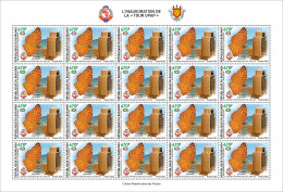 Burundi 2023, PAPU, Butterfly, Sheetlet - Unused Stamps