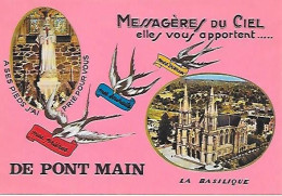 Delcampe - CPM Pontmain Vues Multiples - Pontmain