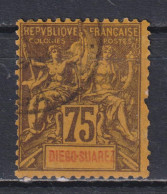 Timbre Oblitéré De Diego Suarez  De 1892 N°36 - Unused Stamps