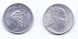Italy 5 Lire 1950 - 5 Lire