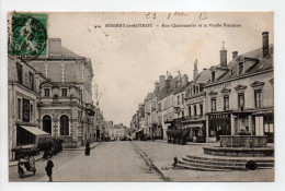 - CPA NOGENT-LE-ROTROU (28) - Rue Charonnerie Et La Vieille Fontaine 1913 - Edition Jules Renoult 424 - - Nogent Le Rotrou