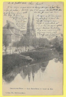 CPA CHALONS Sur MARNE Quai Notre Dame Canal De Mau 1903 Précurseur,Sup Oblit - Châtillon-sur-Marne