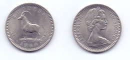 Rhodesia  25 Cents/2 1/2 Shillings 1964 - Rhodesia