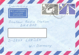 ARUBA - AIRMAIL 1990 - LANGEN/DE / 1258 - Curaçao, Antilles Neérlandaises, Aruba