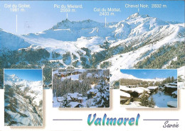 CPM - SAVOIE - VALLEE DE LA TARENTAISE - VALMOREL - MULTIVUES - Valmorel