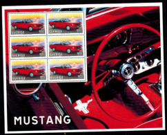 Ford Mustang  Um. Mint - Blocks & Sheetlets