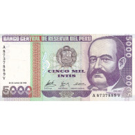 Pérou, 5000 Intis, 1988, 1988-06-28, KM:137, NEUF - Peru