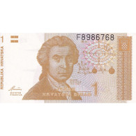 Croatie, 1 Dinar, 1991, 1991-10-08, KM:16a, NEUF - Croatia