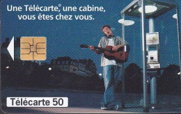 F813 12/1997 - GUITARE - F.T. - 50 SO3 - (verso : N° Noirs Deux Lignes - 2ème Ligne Vers La Droite) - 1997