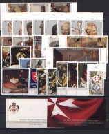 SMOM 2012 Annata Completa/Complete Year MNH/** VF - Malta (Orden Von)