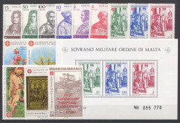 SMOM 1981 Annata Completa/Complete Year MNH/** VF - Malta (la Orden De)