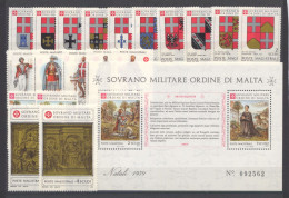 SMOM 1979 Annata Completa/Complete Year MNH/** VF - Sovrano Militare Ordine Di Malta