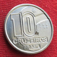 Brazil 10 Cruzeiros 1991 KM# 619.1 4.36 G *VT Brasil Bresil Brasile Brazilia Brazilie - Brésil