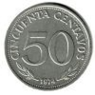 BOLIVIE / 50 CENTAVOS BOLIVIANOS / 1974 / 3.99 G / 24 Mm / TTB - Bolivia