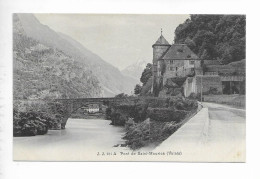 PONT DE SAINT MAURICE. - Saint-Maurice