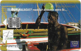 Madagascar - Telecom Malagasy - Shower Time, SC7, 03.1999, 150Units, 50.000ex, Used - Madagascar