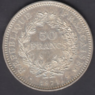 MONEDA FRANCIA - 50 FRANCOS 1974 - PLATA 30 Gr. - 50 Francs