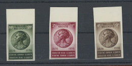 1955. Reine Elisabeth 991/993    (tirage 210 Ex). N° 92 Au Verso - 1941-1960