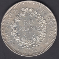 MONEDA FRANCIA - 50 FRANCOS 1975 - PLATA 30 Gr. - 50 Francs