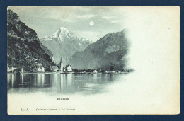 Uri. Flüelen. Ancienne église St.Georges Et St. Nicolas Au Bord Du Lac Des 4 Cantons. Ca 1900 - Flüelen