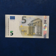 EURO PORTUGAL 5 M006A1 MA DRAGHI UNC - 5 Euro