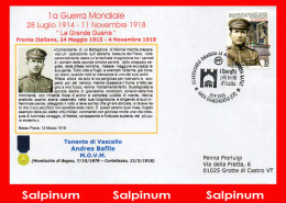 ANNULLO GRANDE GUERRA BAFILE ANDREA M.O.V.M. - GUARDIAGRELE - 2021-...: Marcofilie