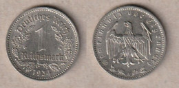 01839) Deutschland, 1 Mark 1934 A - 1 Reichsmark