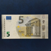 EURO SPAIN 5 V013A2 VB DRAGHI UNC - 5 Euro