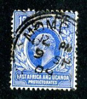 7619 BCx 1907 Scott # 36 Used Cat.$11. (offers Welcome) - Protectoraten Van Oost-Afrika En Van Oeganda