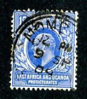 7619 BCx 1907 Scott # 36 Used Cat.$11. (offers Welcome) - East Africa & Uganda Protectorates