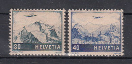 Svizzera Nuovi: P.A.  N. 42-3. **   - Unused Stamps