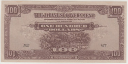 Giappone, 100 Dollars . Banconota D'occupazione Giapponese Della Malesia 1942/1945 Cons. FDS - Japon