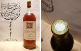 Château Pajot Enclave Yquem 1975 - Magnum - Sauternes - 1 X 75 Cl - Liquoreux - Vin
