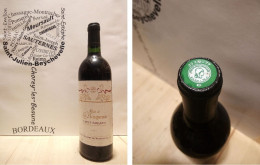 Baron Philippe De Rothschild - Mise De La Baronnie 2001 - Saint-Emilion Grand Cru - 1 X 75 Cl - Rouge - Wine