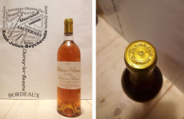 Château Climens 1988 - Barsac - 1er Grand Cru Classé - 1 X 75 Cl - Liquoreux - Vino