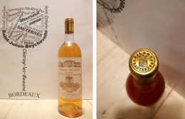 Château Filhot 1988 - Sauternes - 2ème Grand Cru Classé  - 1 X 75 Cl - Liquoreux - Wein