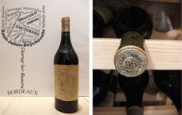 Château Haut-Brion 1996 - étiquette Abîmée - Pessac-Léognan - 1er Grand Cru Classé - 1 X 75 Cl - Rouge - Vin