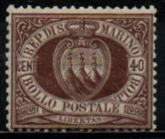 SAINT-MARIN 1892-4 * - Unused Stamps