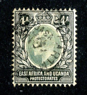 7634 BCx 1904 Scott # 22 Used Cat.$22.50 (offers Welcome) - Protettorati De Africa Orientale E Uganda