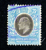 7635 BCx 1908 Scott # 39 Used Cat.$40. (offers Welcome) - Herrschaften Von Ostafrika Und Uganda