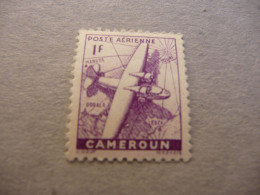 TIMBRE  CAMEROUN  POSTE  AÉRIENNE     N  3         COTE  0,50  EUROS    NEUF  TRACE  CHARNIERE - Luftpost
