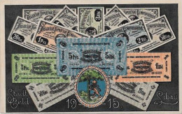 CPA Billet De Banque Banknote LATVIA écrite - Monnaies (représentations)