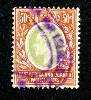 7638 BCx 1907 Scott # 38 Used Cat.$17.50 (offers Welcome) - Protectorados De África Oriental Y Uganda