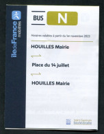 Horaires Et Plan De Réseau Des Bus De La Ville De Houilles (78) RATP / Ile-de-France-Mobilités - Europe