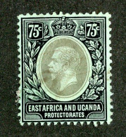 7644 BCx 1921 Scott # 48a Used Cat.$65. (offers Welcome) - Protettorati De Africa Orientale E Uganda